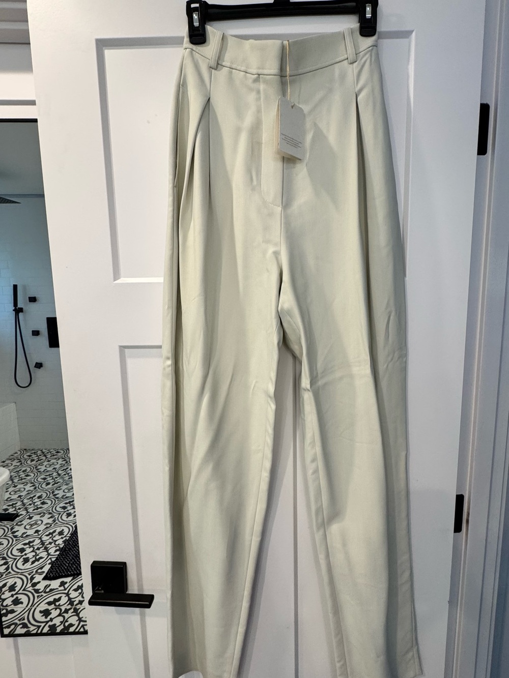 NWT Scanlan Theodore Tailored Pleat Trouser